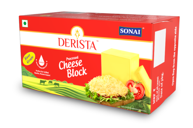 Processed Cheese Block Easy Grate